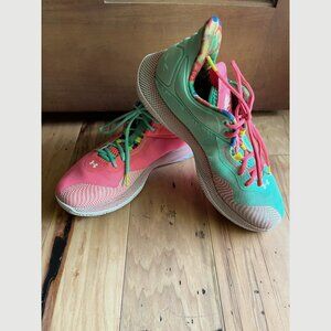 Under Armour Curry HOVR Splash 2 Sour Patch Shoes 3025637-600 Mens Size 11.5